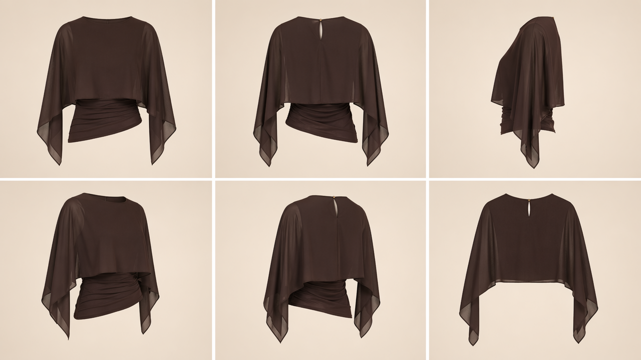 Blusa Aura Café