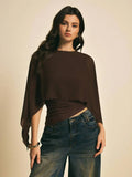Blusa Aura Café
