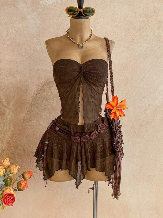 Conjunto Boho Cocoa